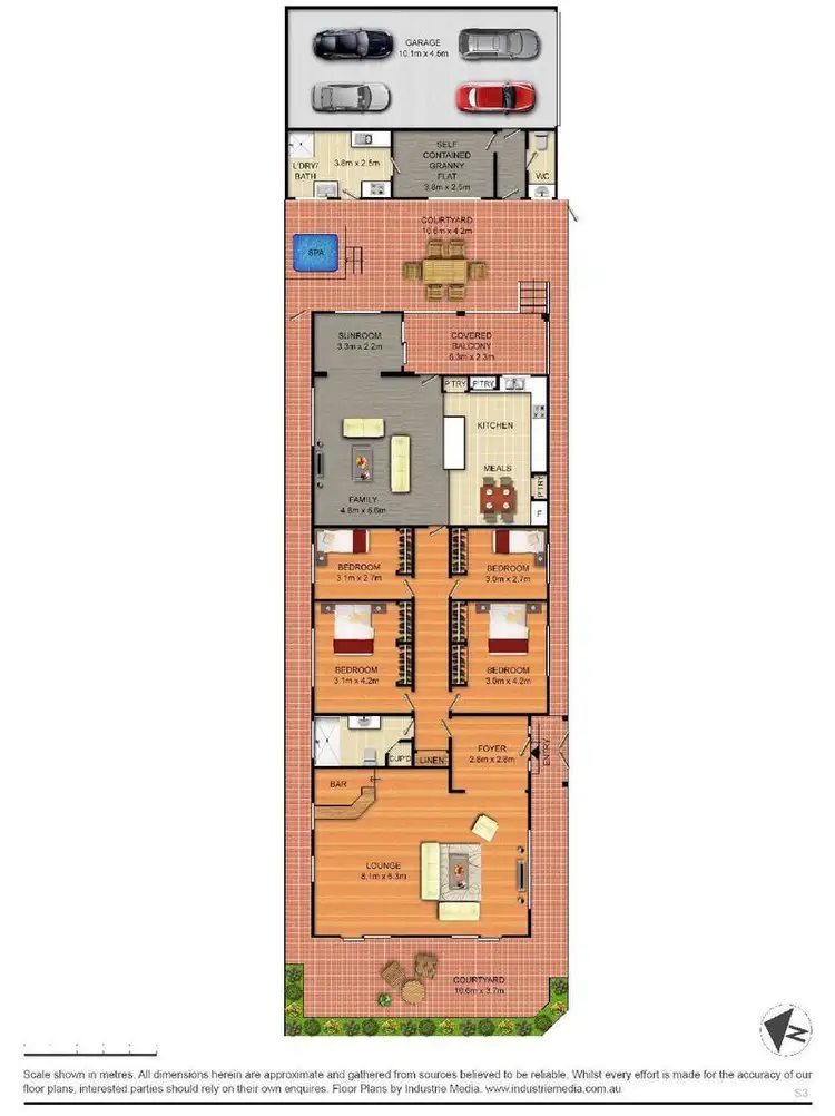 Floorplan of Homely house listing, 64A Thompson Street, Drummoyne NSW 2047