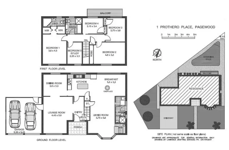 Floorplan of Homely house listing, 1 Prothero Place, Pagewood NSW 2035
