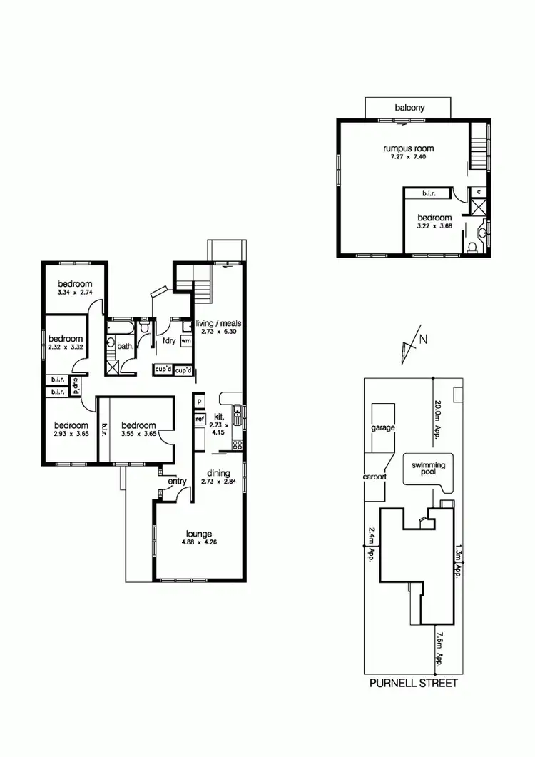 Floorplan of Homely house listing, 35 Purnell St, Altona VIC 3018