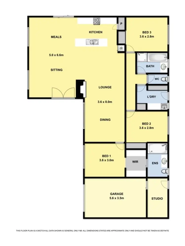 Floorplan of Homely house listing, 8 Wright Street, Aireys Inlet VIC 3231