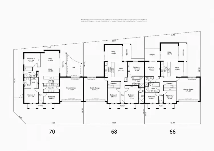 Floorplan of Homely house listing, 66 ROTORUA AVE, Park Holme SA 5043