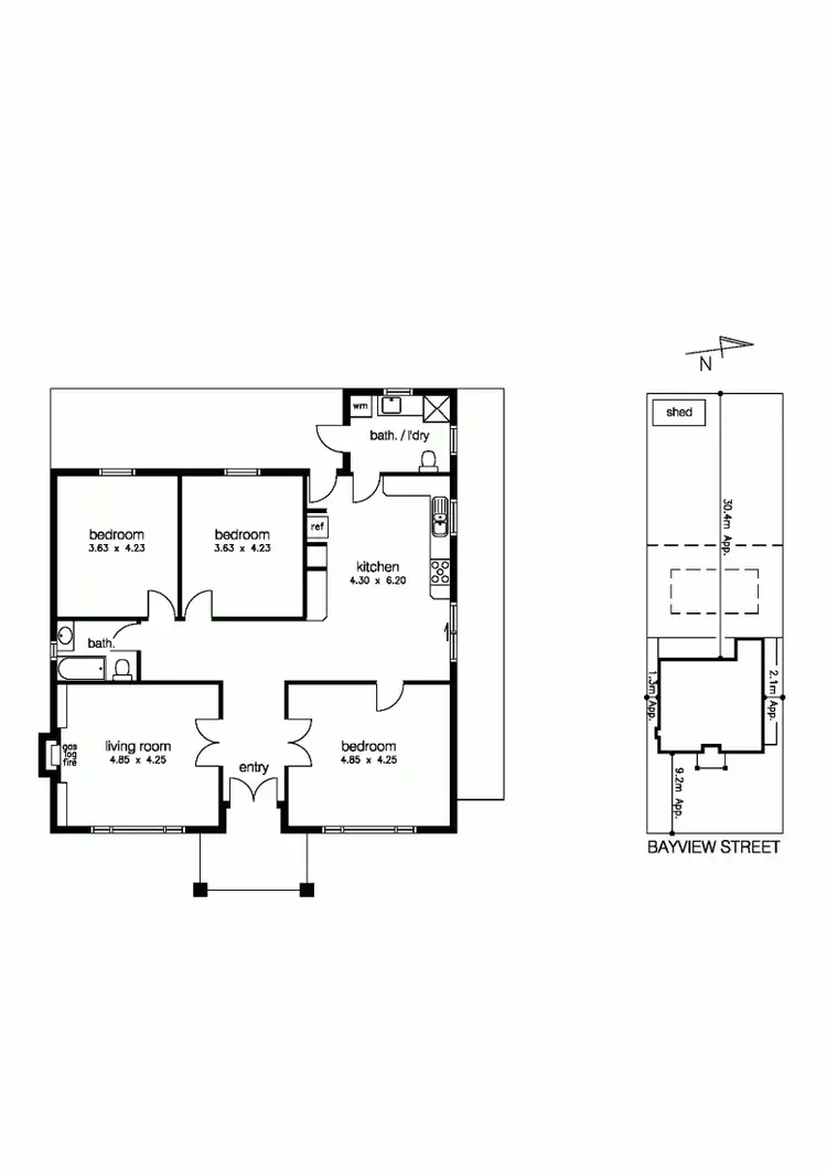 Floorplan of Homely house listing, 29 Bayview Street, Altona VIC 3018