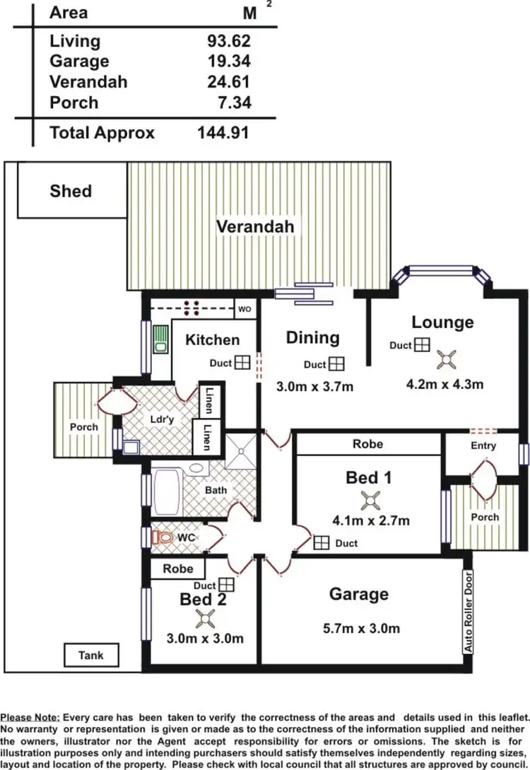 Floorplan of Homely unit listing, Address available on request