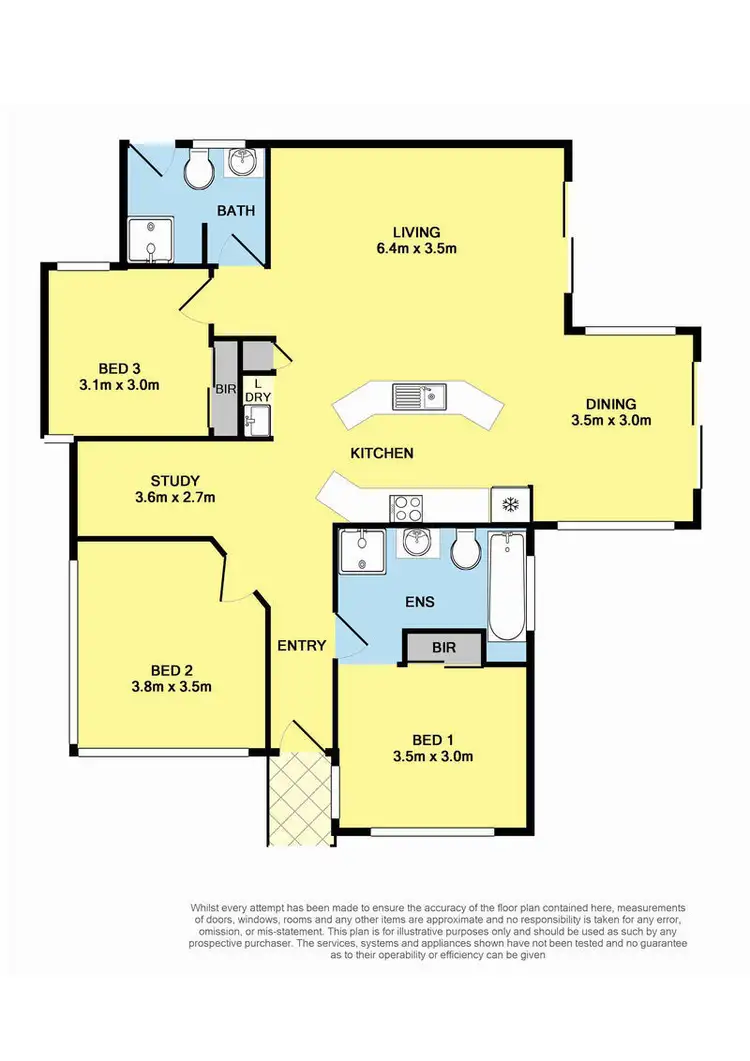 Floorplan of Homely house listing, 3 Millenium Way, Torquay VIC 3228