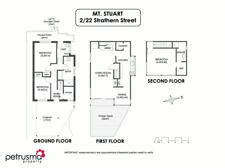 Floorplan of Homely house listing, 2/22 Strathern Street, Mount Stuart TAS 7000