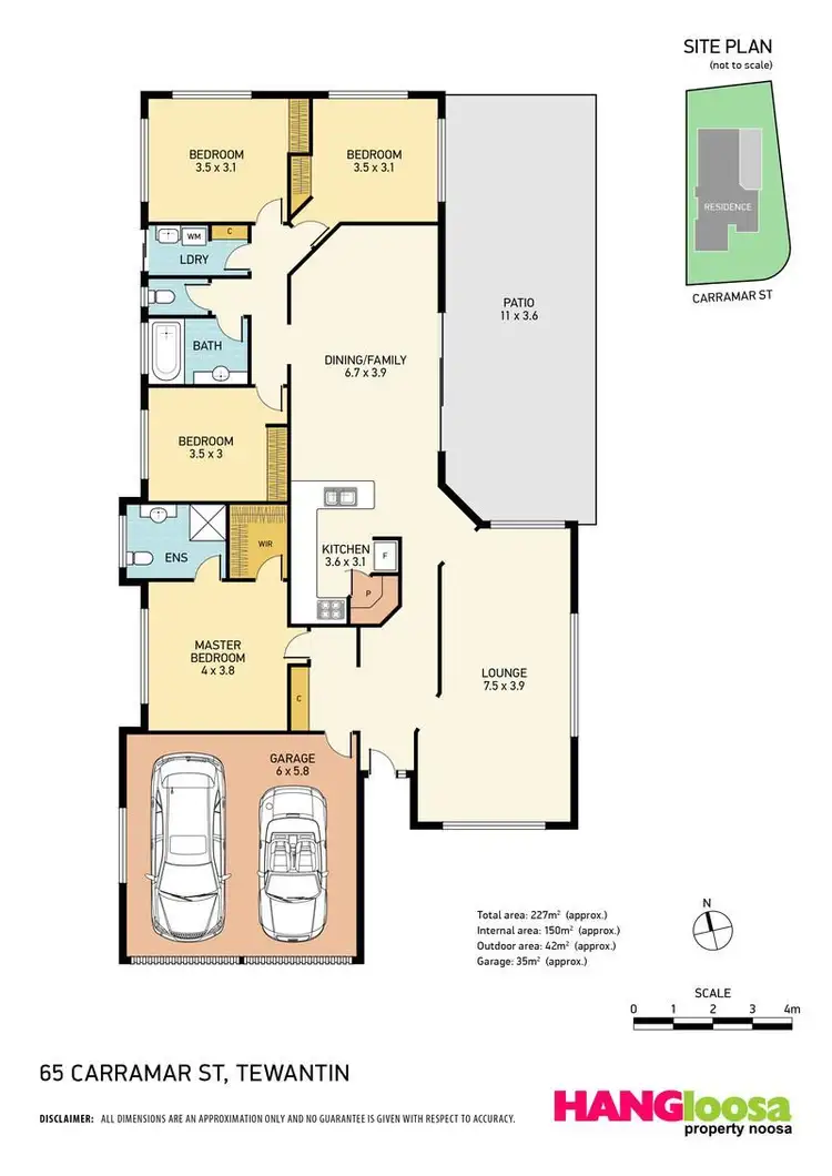 Floorplan of Homely house listing, 65 Carramar Street, Tewantin QLD 4565