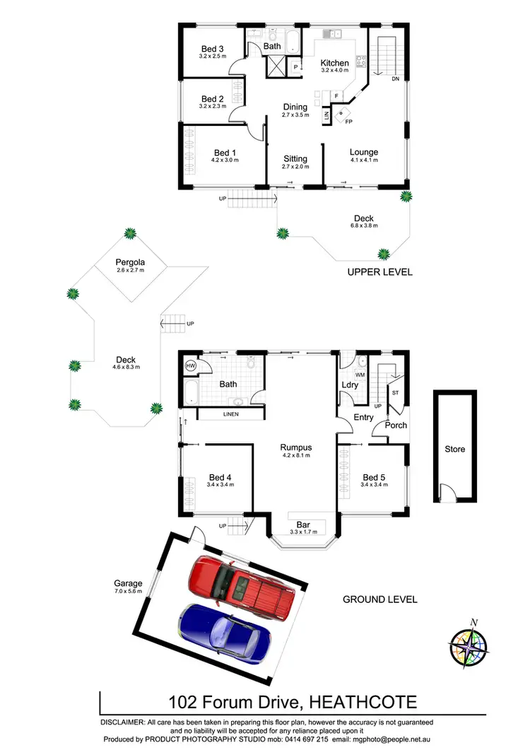 Floorplan of Homely house listing, 102 Forum Drive, Heathcote NSW 2233
