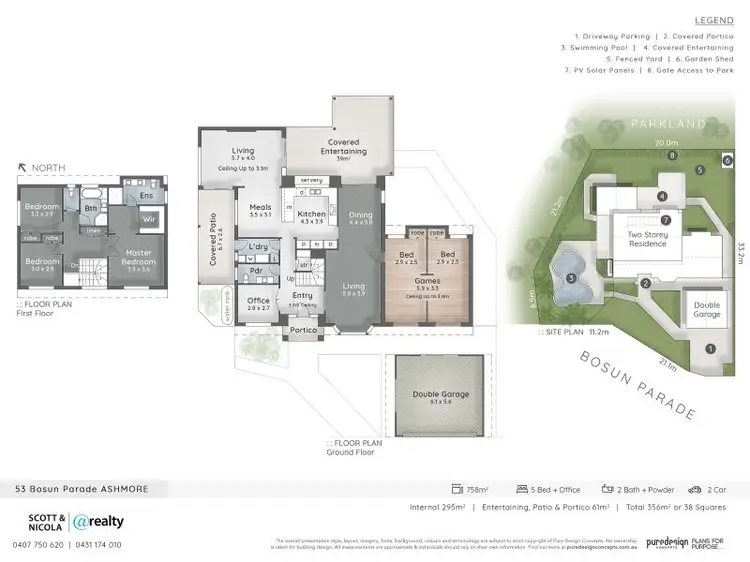 Floorplan of Homely house listing, 53 Bosun Parade, Ashmore QLD 4214