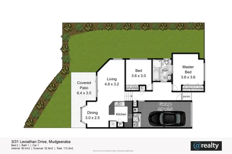 Floorplan of Homely villa listing, 3/31 Leviathan Drive, Mudgeeraba QLD 4213