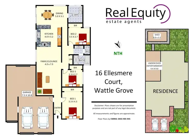 Floorplan of Homely house listing, 16 Ellesmere Court, Wattle Grove NSW 2173