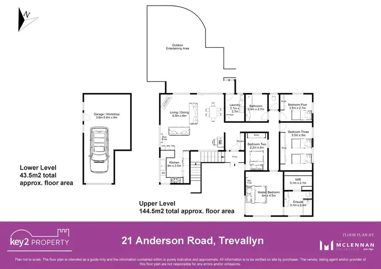 Floorplan of Homely house listing, 21 Anderson Road, Trevallyn TAS 7250