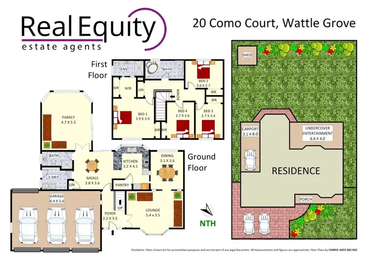 Floorplan of Homely house listing, 20 Como Court, Wattle Grove NSW 2173