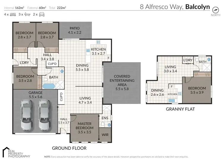 Floorplan of Homely house listing, 8 Alfresco Way, Balcolyn NSW 2264