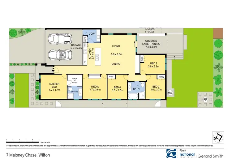 Floorplan of Homely house listing, 7 Maloney Chase, Wilton NSW 2571