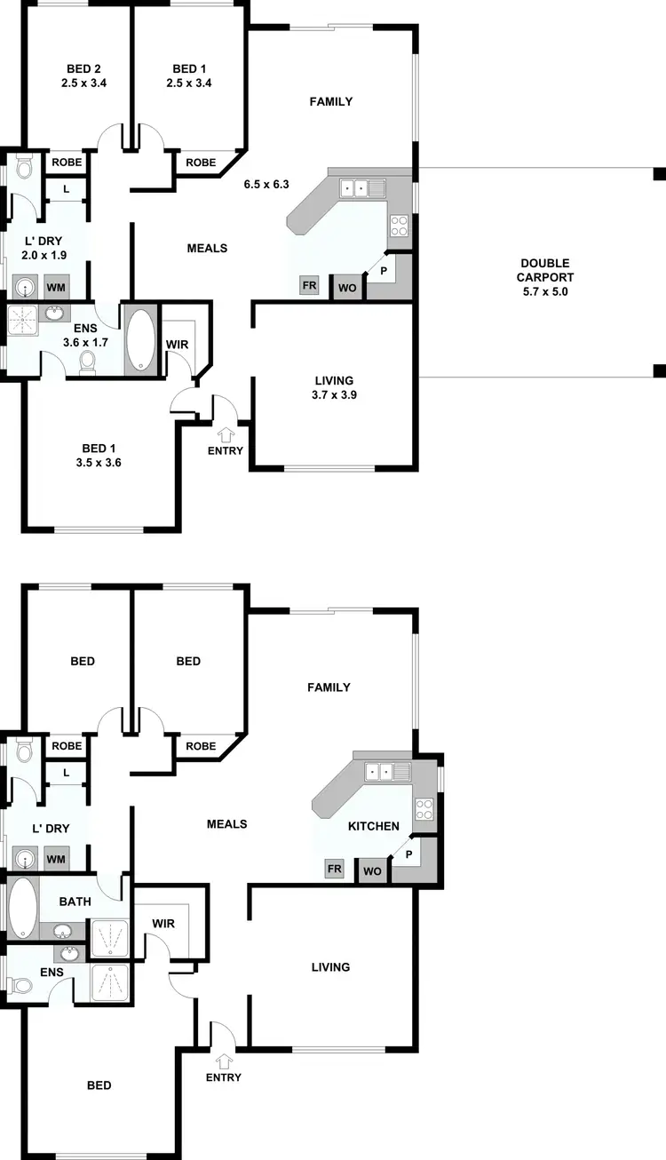 Floorplan of Homely house listing, 32B Adamson Road, Brentwood WA 6153