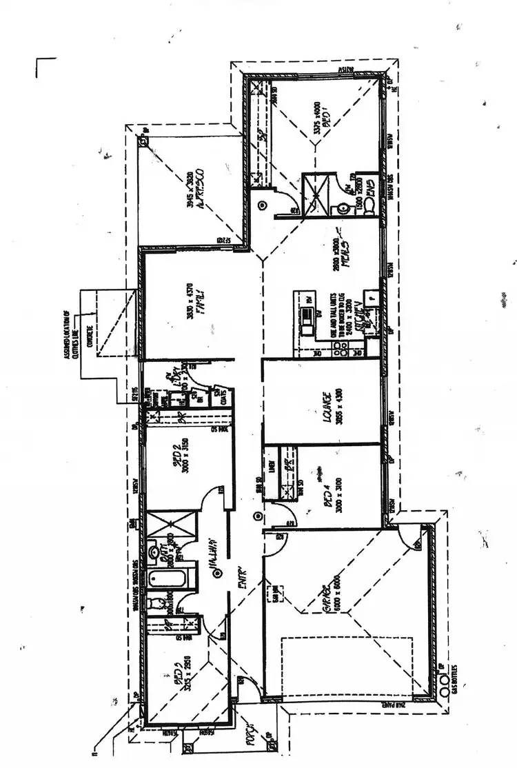 Floorplan of Homely house listing, 4 Hayes Close, Chinchilla QLD 4413