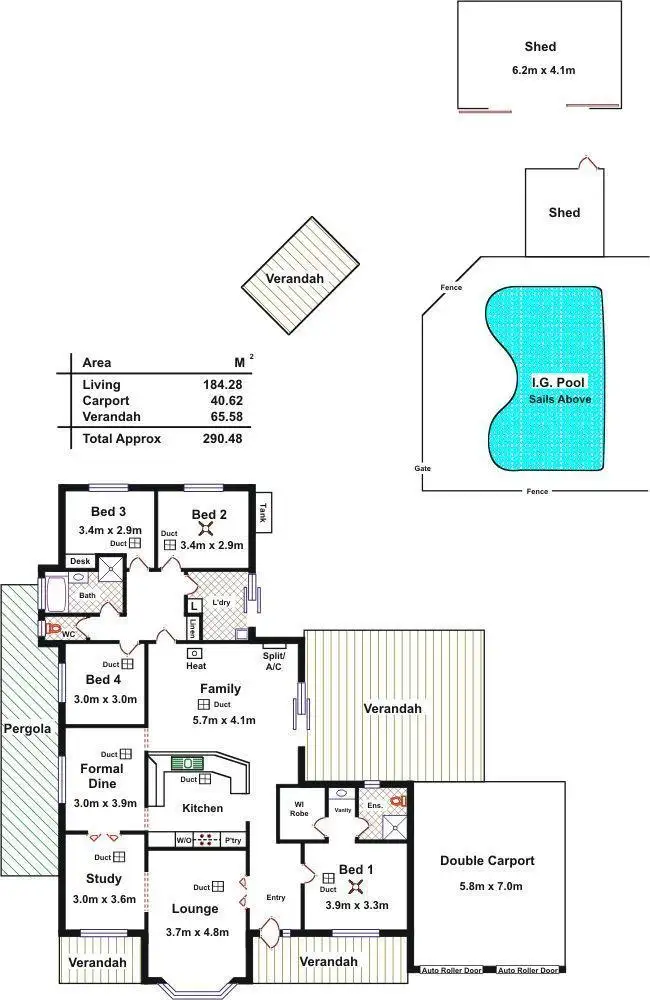 Floorplan of Homely house listing, Address available on request