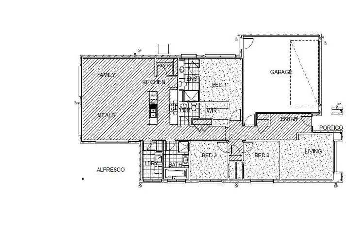 Floorplan of Homely house listing, Lot 2/14 Lovick Avenue, Mansfield VIC 3722
