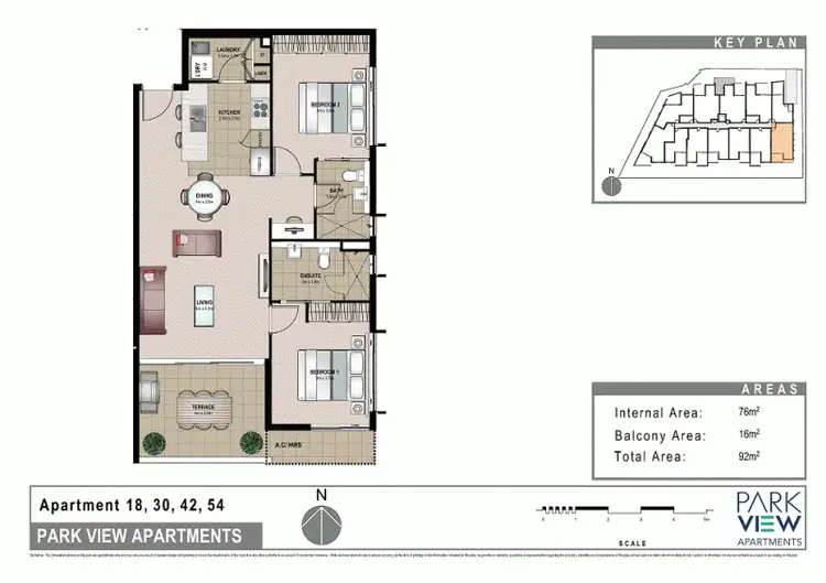 Floorplan of Homely apartment listing, 42/22 Colton Avenue, Lutwyche QLD 4030
