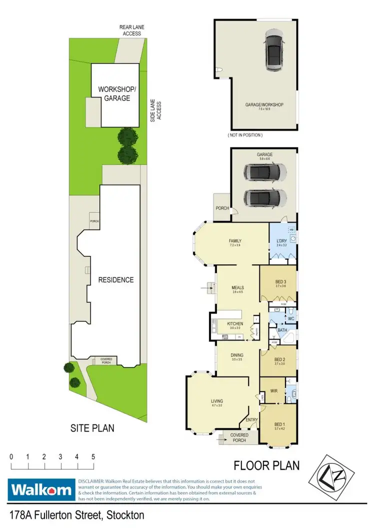 Floorplan of Homely house listing, 178A Fullerton Street, Stockton NSW 2295
