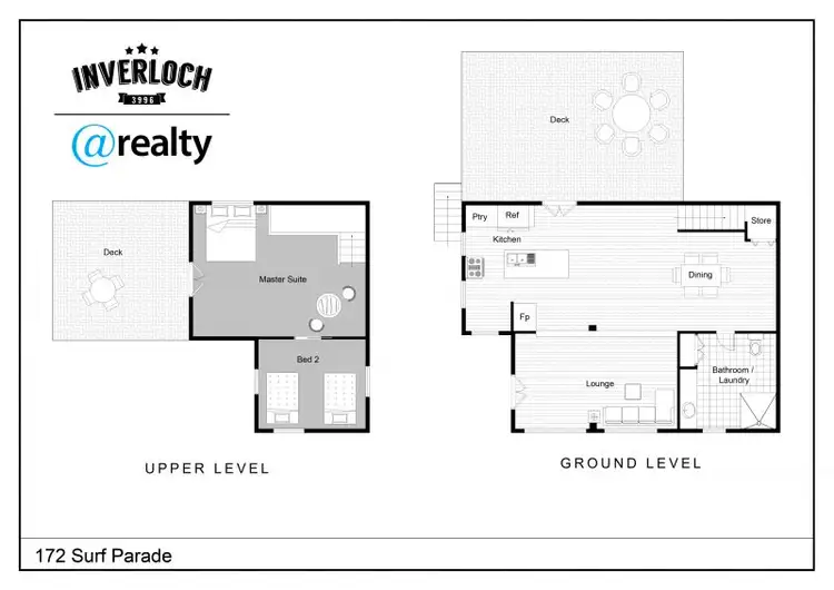 Floorplan of Homely house listing, 172 Surf Parade, Inverloch VIC 3996