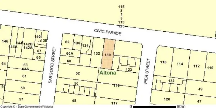 Floorplan of Homely house listing, 130 Civic Parade, Altona VIC 3018