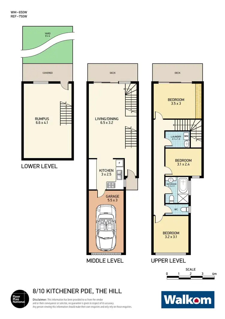 Floorplan of Homely apartment listing, 8/10 Kitchener Parade, The Hill NSW 2300