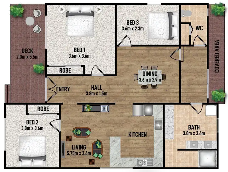 Floorplan of Homely house listing, 15 Railway Street, Cessnock NSW 2325