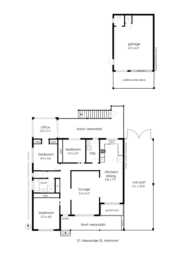 Floorplan of Homely house listing, 31 Alexander Street, Ashmont NSW 2650