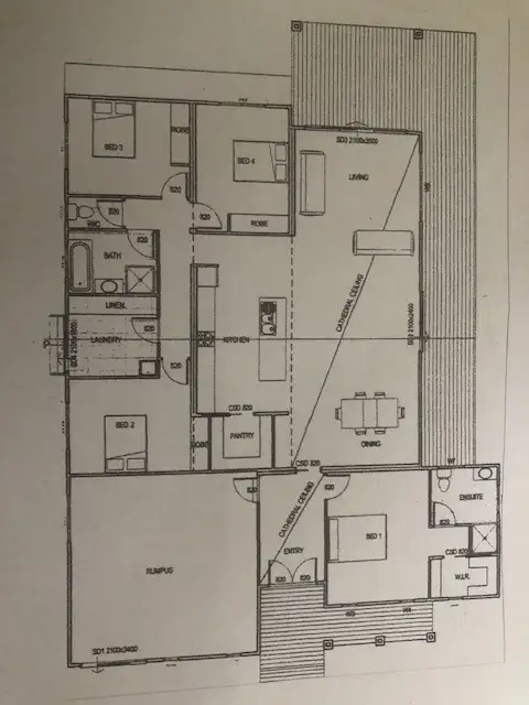 Floorplan of Homely house listing, 118 Saxon Drive, Acton Park TAS 7170