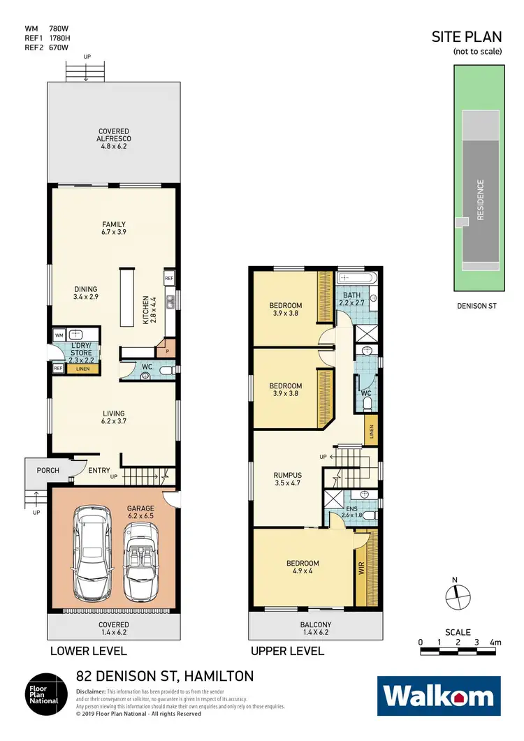 Floorplan of Homely house listing, 82 Denison Street, Hamilton NSW 2303