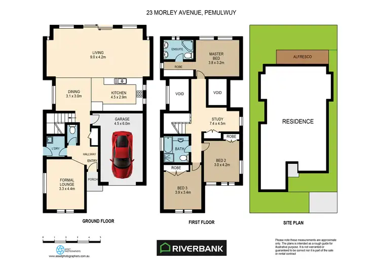Floorplan of Homely house listing, 23 Morley Avenue, Pemulwuy NSW 2145