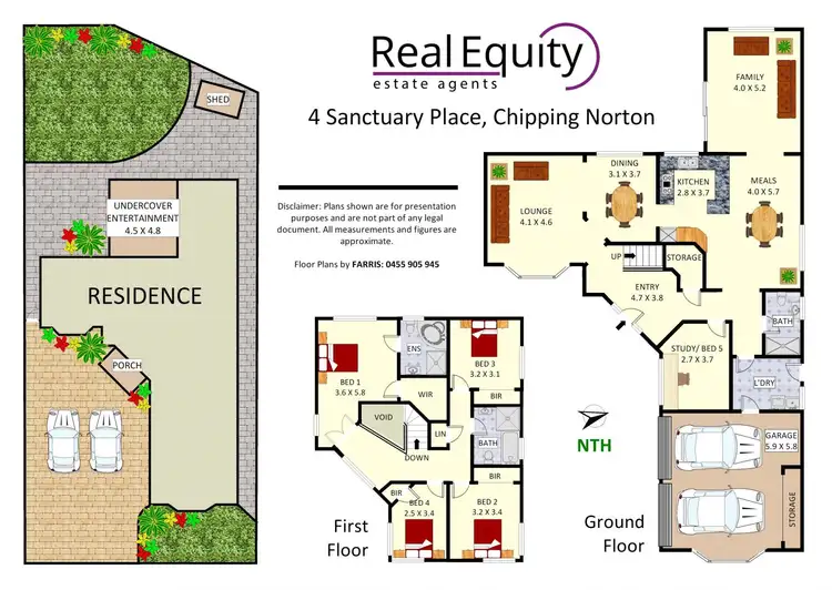 Floorplan of Homely house listing, 4 Sanctuary Place, Chipping Norton NSW 2170