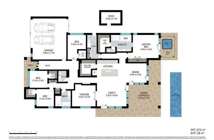 Floorplan of Homely house listing, 7 Callistemon Avenue, Casuarina NSW 2487