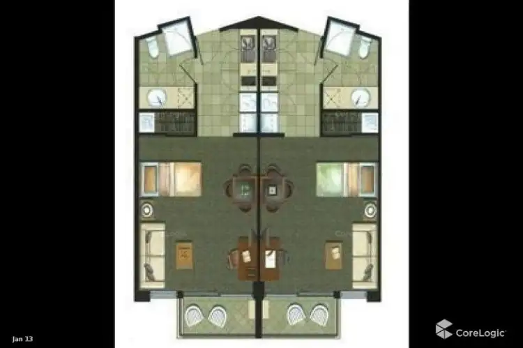 Floorplan of Homely apartment listing, 406/25 Lake Orr Drive, Robina QLD 4226