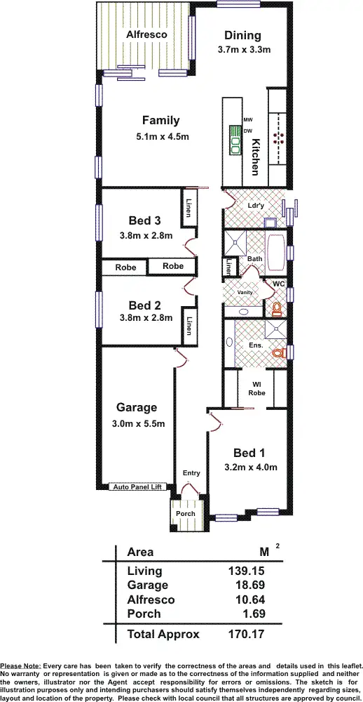 Floorplan of Homely house listing, Address available on request