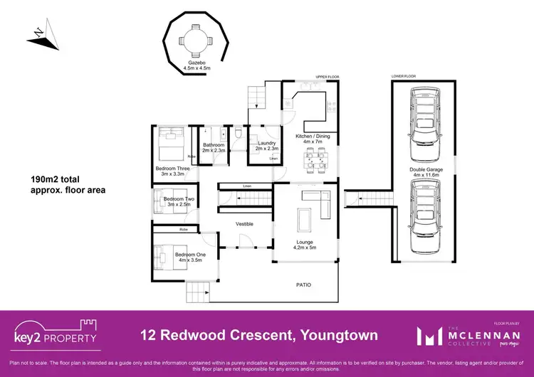 Floorplan of Homely house listing, 12 Redwood Crescent, Youngtown TAS 7249