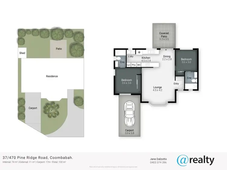 Floorplan of Homely retirement listing, 37/470 Pine Ridge Road, Coombabah QLD 4216