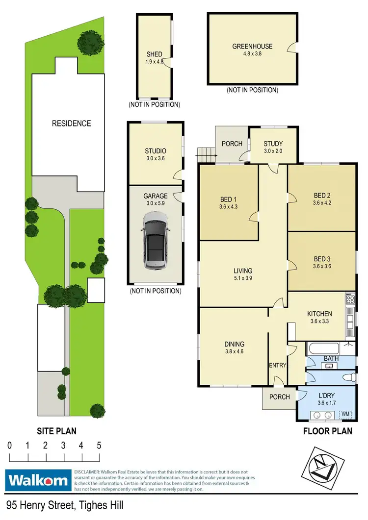 Floorplan of Homely house listing, 95 Henry Street, Tighes Hill NSW 2297