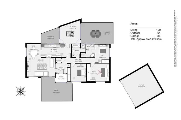 Floorplan of Homely house listing, 21 Sandgate Street, Reynella SA 5161