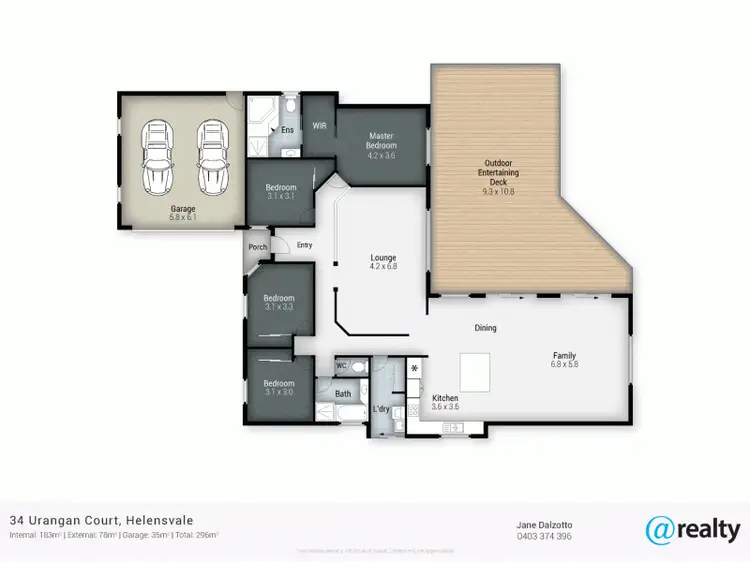 Floorplan of Homely house listing, 34 Urangan Court, Helensvale QLD 4212