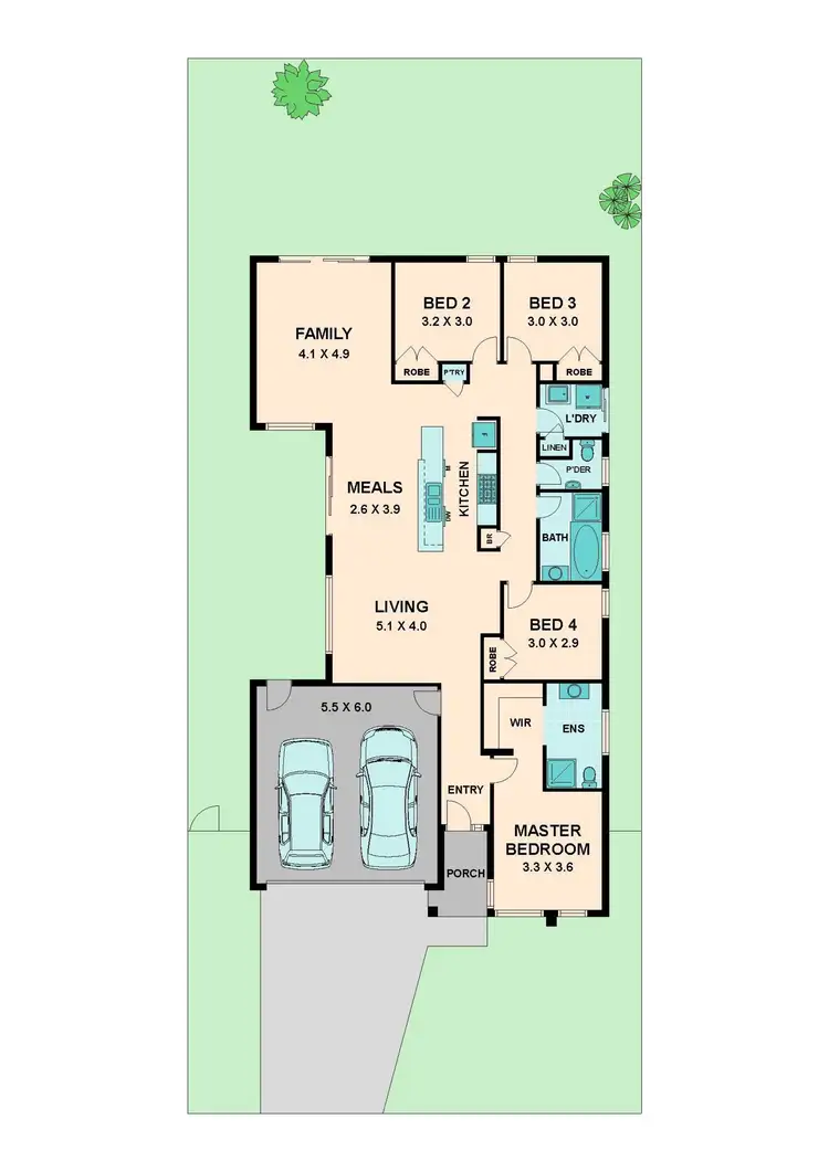 Floorplan of Homely house listing, 30 Richmond Street, Wallan VIC 3756