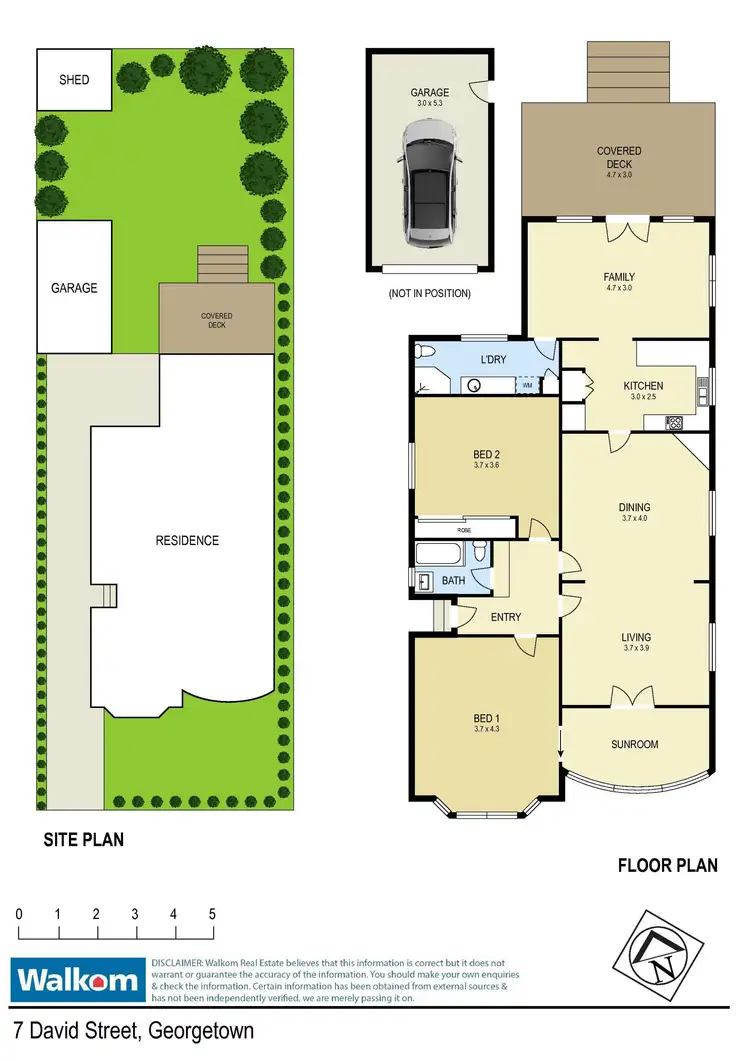 Floorplan of Homely house listing, 7 David Street, Georgetown NSW 2298