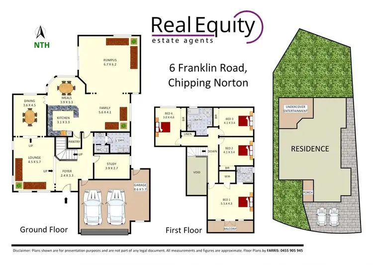 Floorplan of Homely house listing, 6 Franklin Road, Chipping Norton NSW 2170