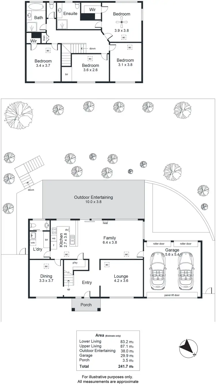 Floorplan of Homely house listing, 16 Grandview Court, Aberfoyle Park SA 5159