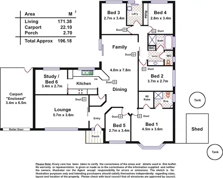 Floorplan of Homely house listing, Address available on request