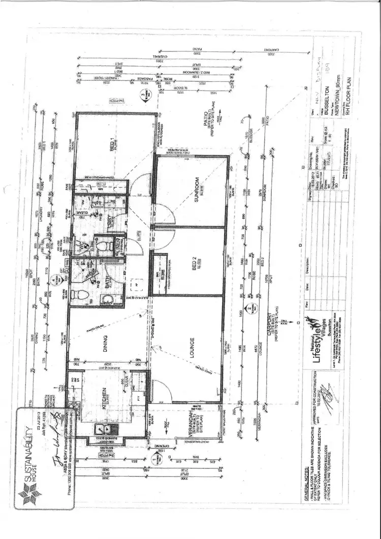 Floorplan of Homely house listing, 189/16 Leeuwin Boulevard Busselton Lifestyle Village, Busselton WA 6280