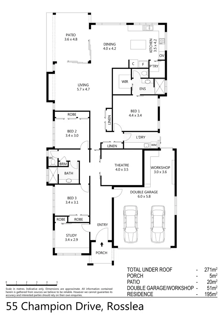 Floorplan of Homely house listing, 55 Champion Drive, Rosslea QLD 4812