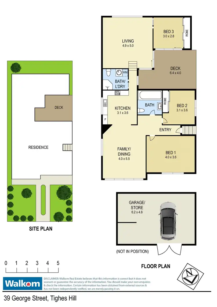 Floorplan of Homely house listing, 39 George Street, Tighes Hill NSW 2297