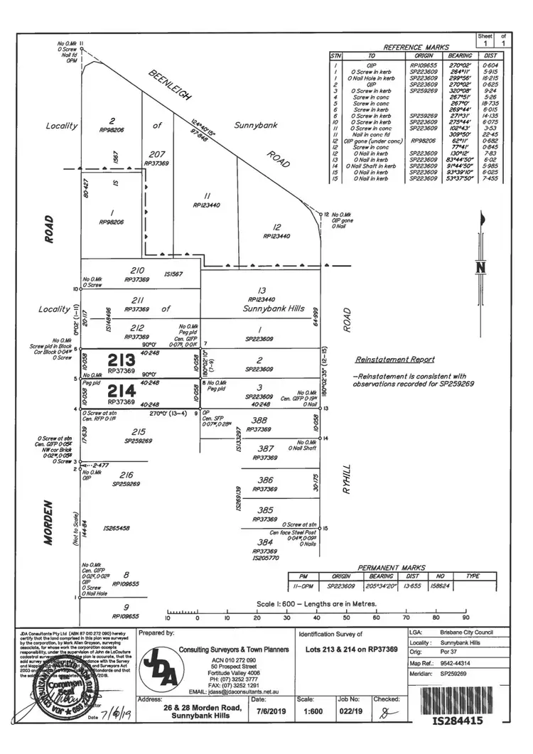 Floorplan of Homely land listing, 28 Morden Road, Sunnybank Hills QLD 4109